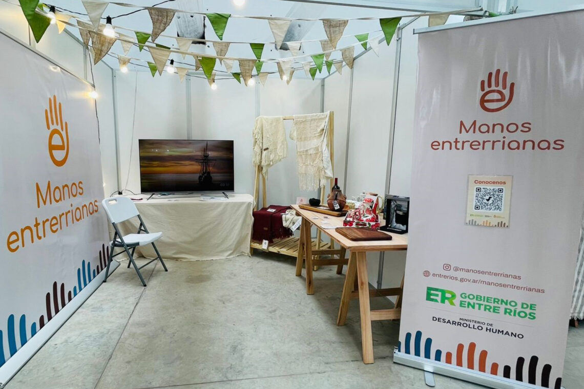Manos Entrerrianas estará presente en la 41ª Fiesta Nacional de la Artesanía en Colón