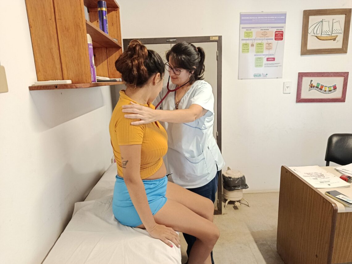 El Municipio de Federación realizó una Jornada de atención Médica y vacunación en el Ex Emplazamiento