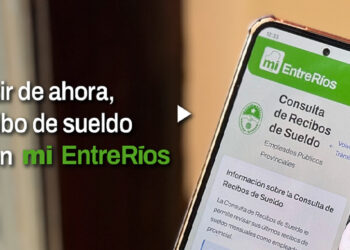 La provincia centraliza la consulta de recibos de sueldo en la plataforma Mi Entre Ríos