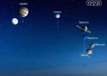 SEIS PLANETAS COINCIDIRÁN HOY EN UN INUSUAL DESFILE CELESTE