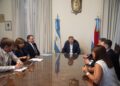 Frigerio recibió a las autoridades de la Asociación de Magistrados de Entre Ríos