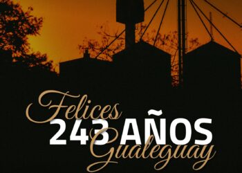 Gualeguay celebró su 243° aniversario