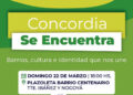 Lanzamiento del ciclo cultural “Concordia Se Encuentra”