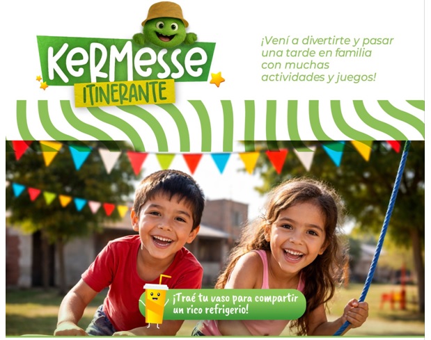 Kermesse Itinerante en el Barrio La Colina