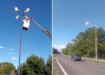 La Municipalidad refuerza la seguridad y el alumbrado público en diversos puntos de la ciudad