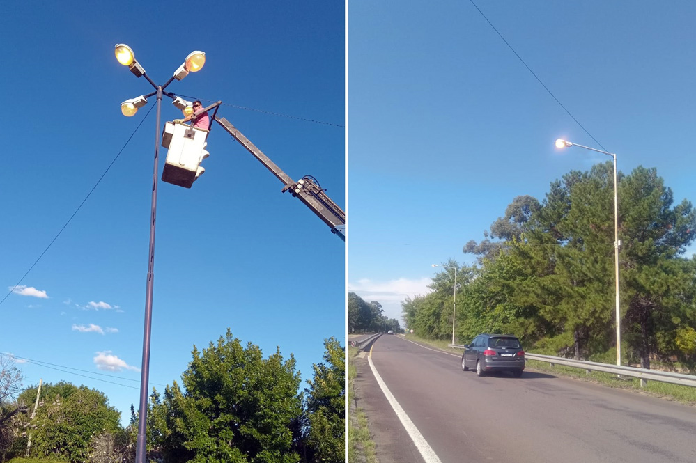 La Municipalidad refuerza la seguridad y el alumbrado público en diversos puntos de la ciudad