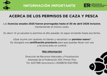 Brindan información sobre permisos de caza y pesca ante la proximidad de Semana Santa
