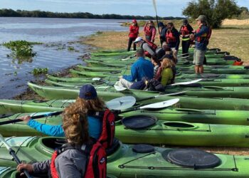 El Parque Islas y Canales Verdes del Río Uruguay invita a las escuelas a acampar en la Isla Dolores
