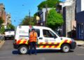 Corte de tránsito y desvío de las líneas de transporte urbano