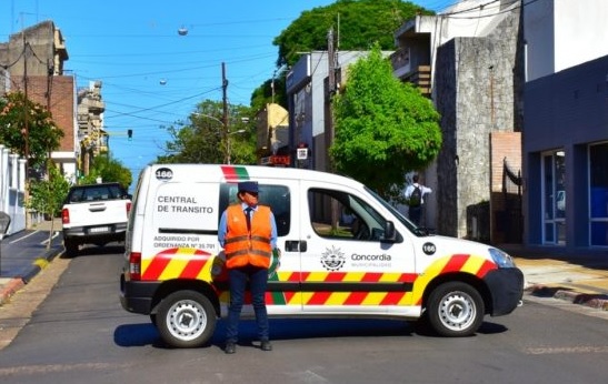Corte de tránsito y desvío de las líneas de transporte urbano