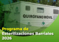 El programa de esterilizaciones barriales gratuitas atenderá en Villa Zorraquin