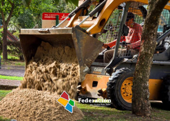 El Municipio de Federación realiza tareas de acondicionamiento de Bahía Casino