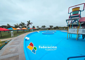 Federación se prepara para el Fin de Semana Largo y ultima detalles en el Parque Acuático