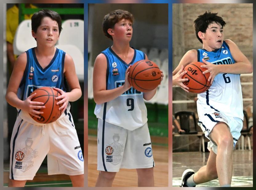 Tres jugadores de Ferro convocados para la selección Concordiense U13