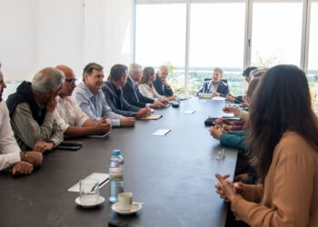 Frigerio y Bernaudo repasaron proyectos productivos y de inversión para la provincia