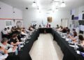 El gabinete provincial se reunió en Tabossi para abordar prioridades locales