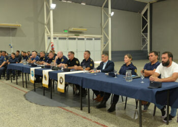 Ultiman detalles de seguridad para el encuentro entre Patronato y Colón en Paraná