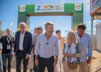 El gobernador recorrió Expoagro y subrayó el potencial agroindustrial de Entre Ríos