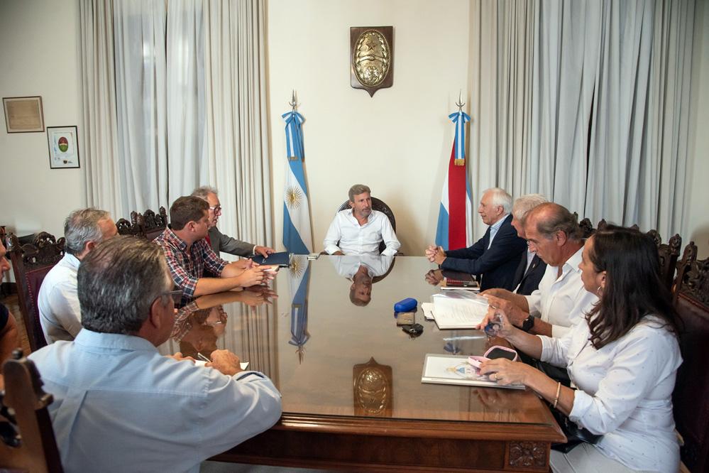 Frigerio recibió a la Federación de Citricultores de Entre Ríos y la Cámara Exportadores de Cítricos del Noreste Argentino