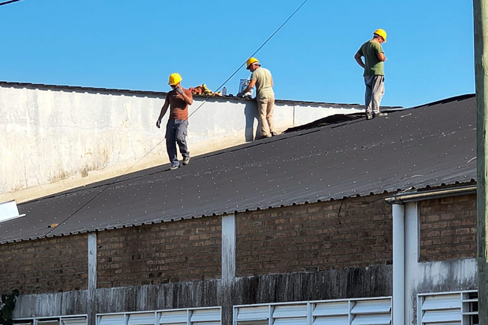 Se repara y pone en valor una escuela de Concordia