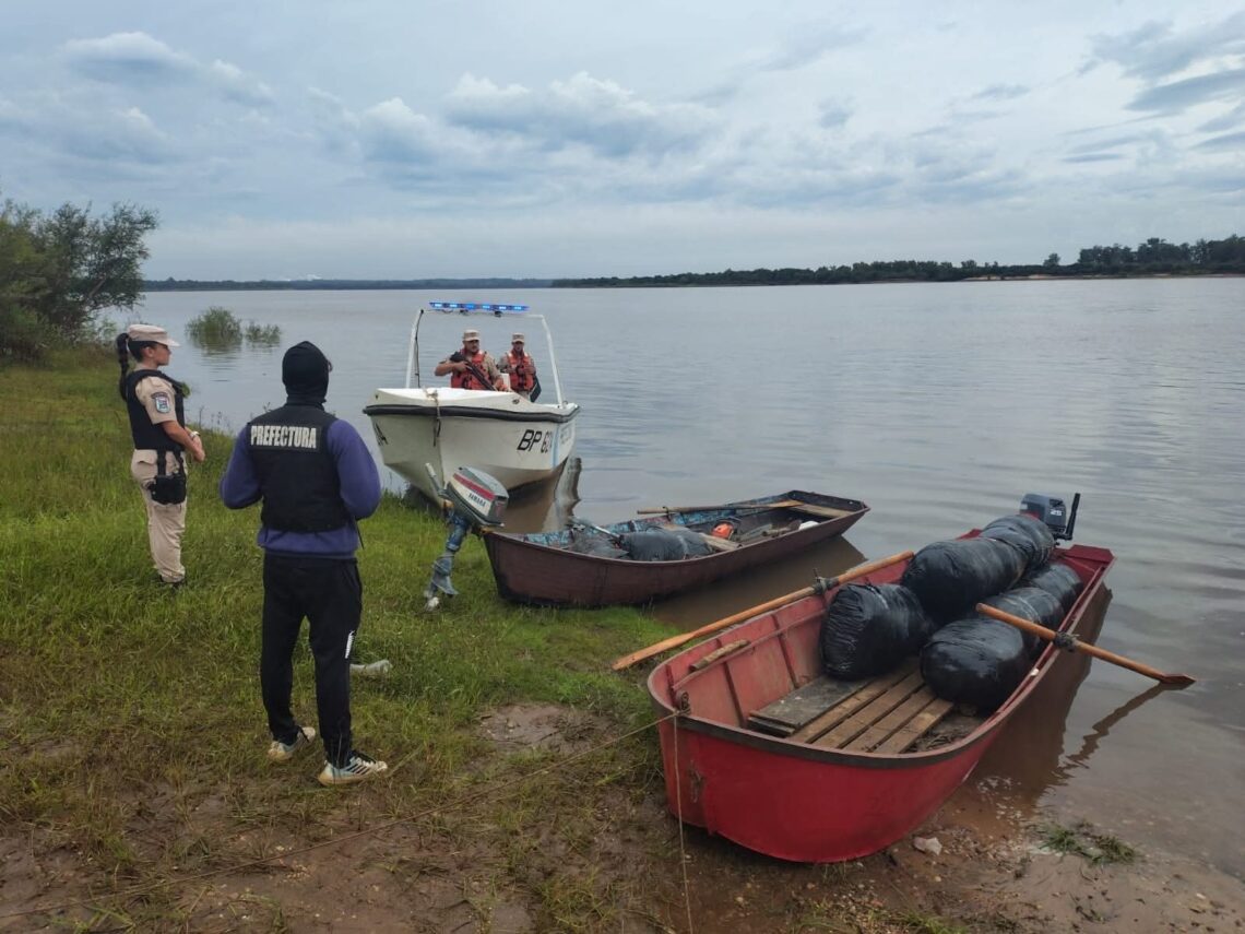 Golpe al contrabando en la costa: Prefectura Concordia secuestró mercadería valuada en 48 millones de pesos
