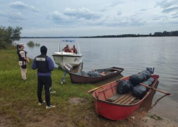 Golpe al contrabando en la costa: Prefectura Concordia secuestró mercadería valuada en 48 millones de pesos