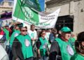 ATE Concordia en pie de lucha: masiva movilización y rechazo al ajuste previsional