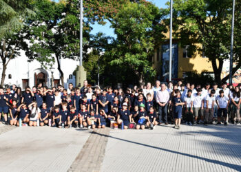 “Concordia Por La Patria” promueve el encuentro de los estudiantes con los símbolos patrios, la historia y la identidad local