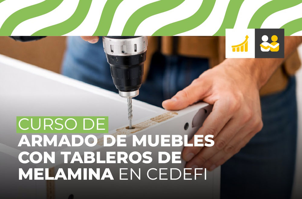 La Municipalidad impulsa un curso de armado de muebles en cedefi