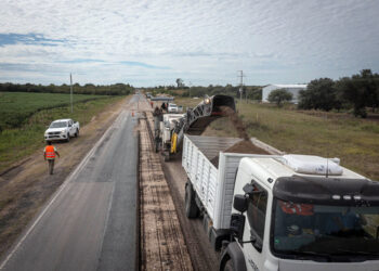 Se ejecutan tareas complementarias a la obra de la ruta provincial A 03