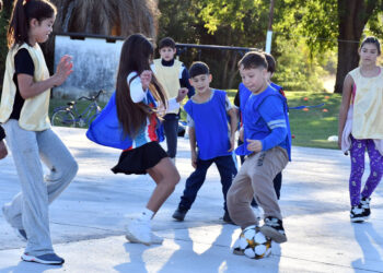 La Municipalidad recuperó el playón deportivo del Barrio El Mondongo de Benito Legerén