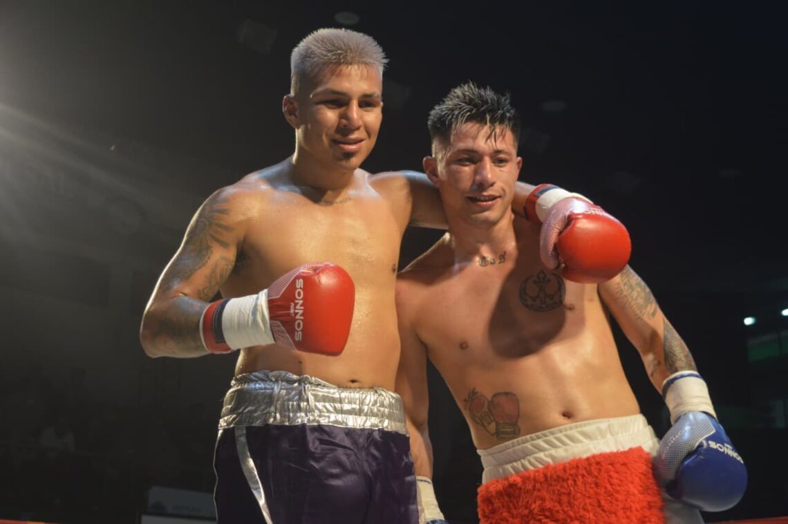 Santiago Bazán se impuso en una gran velada boxística