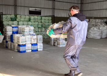 Multa millonaria por transporte ilegal de envases de fitosanitarios