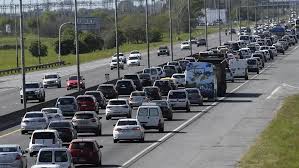 Inicio de fin de semana largo – alta carga vehicular en el corredor