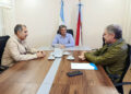 El Intendente Bravo mantuvo una reunión con el Delegado argentino de CTM Pedro Galimberti