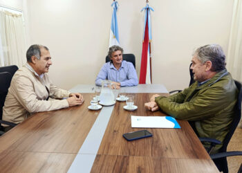 El Intendente Bravo mantuvo una reunión con el Delegado argentino de CTM Pedro Galimberti