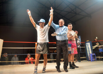 Concordia vivió una gran velada boxística en el gimnasio municipal