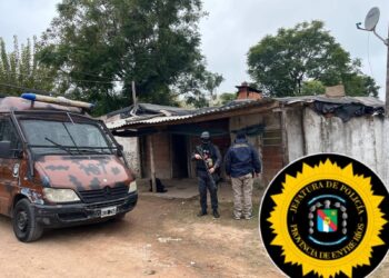 Personas detenidas y resultados positivos de los allanamientos en Concepción del Uruguay