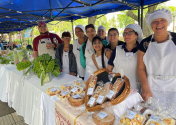 Nuevas jornadas de la feria de emprendedores de la economía social en la Plaza 25 de Mayo