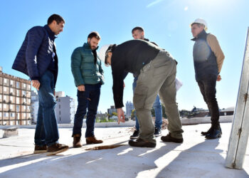 La Municipalidad realiza obras de revitalización en la zona de la estación central