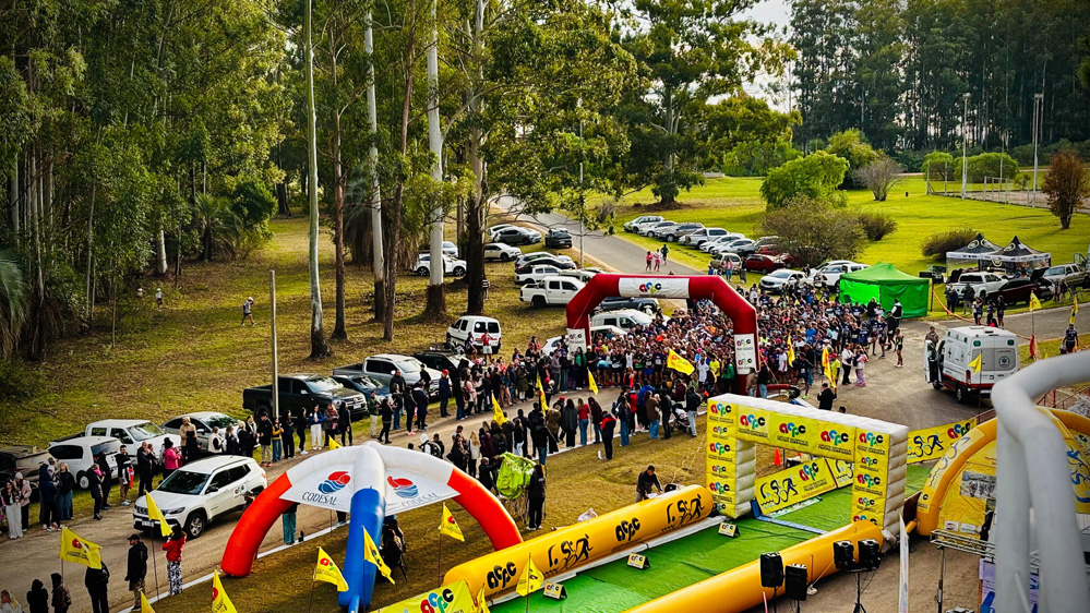 600 atletas participaron de la 21k Lago Salto Grande