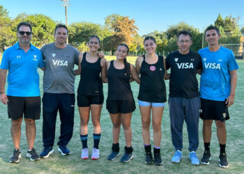 Dos jugadoras del Club Salto Grande participaron en Chaco de una nueva concentración de la Confederación Argentina de Hockey