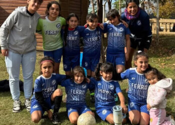 Histórico: el fútbol infantil femenino de Ferro ya tiene su categoría Sub 10