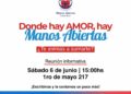 Fundación Manos Abiertas, Delegación Concordia convoca a nuevos voluntarios.