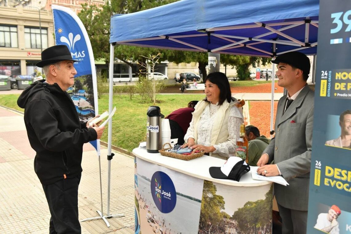 San José promocionó la 39° Fiesta Nacional de la Colonización en Paraná y Santa Fe