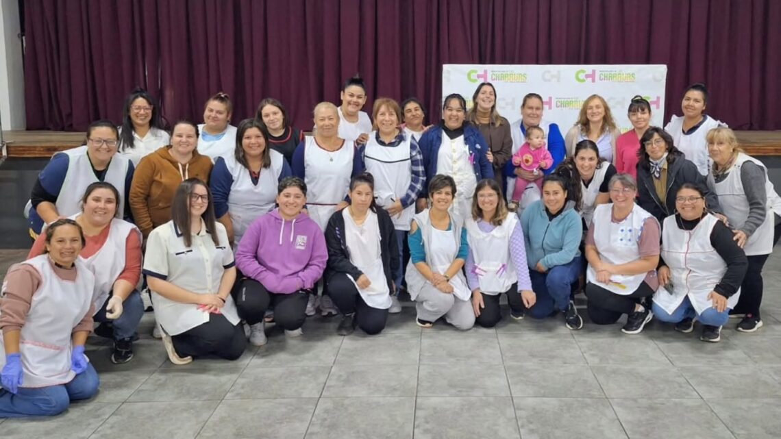 Los Charrúas: articulan acciones con Educación para ampliar y potenciar los cursos de oficios