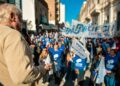 REFORMA PREVISIONAL: Masiva marcha de UPCN en el Senado provincial en defensa de la Caja de Jubilaciones