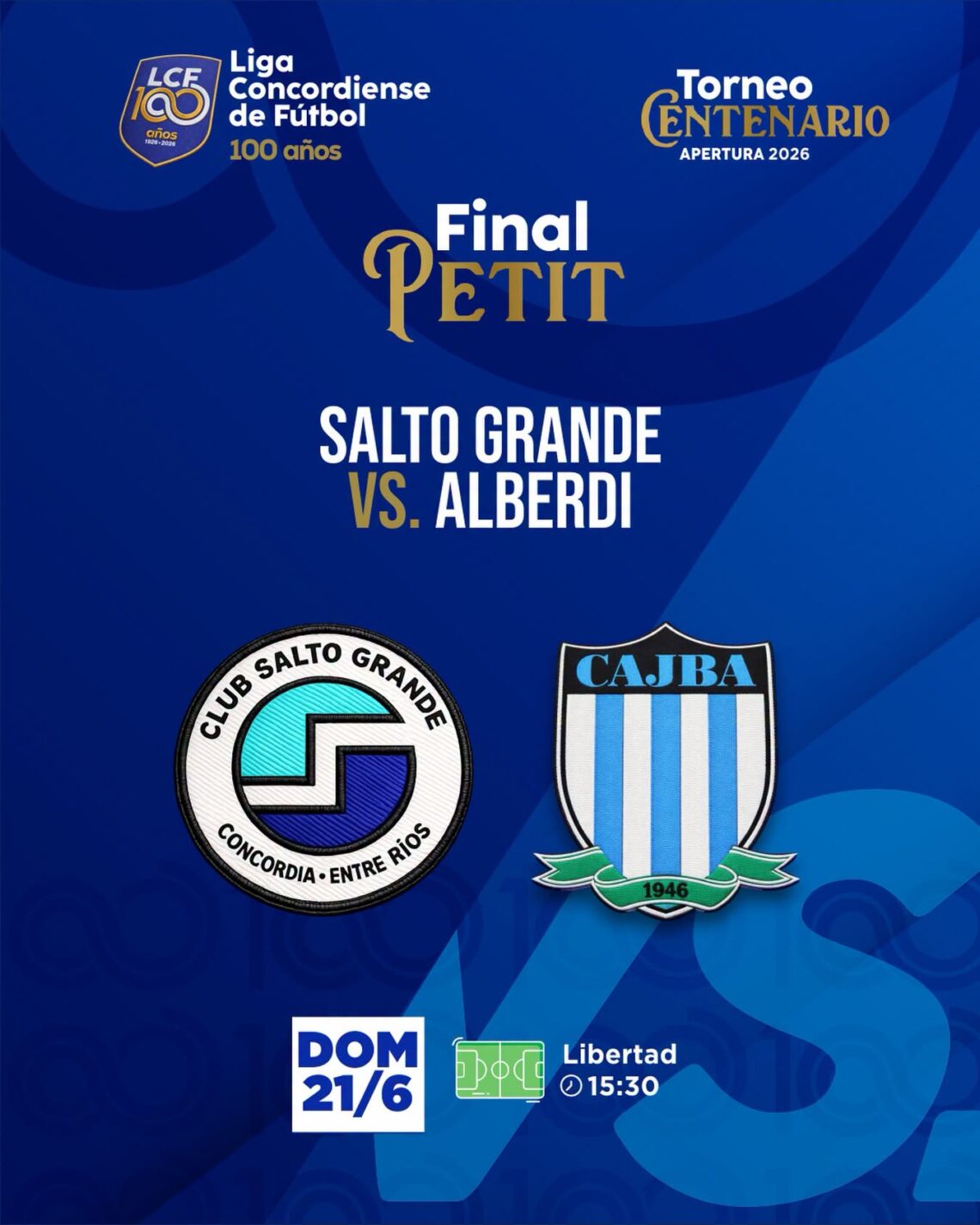 Salto Grande y Alberdi definen el Petit del Apertura