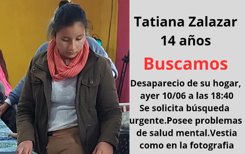 Desesperada búsqueda de una adolescente con problemas mentales en Concordia: su padre denuncia falta de respuestas y pide ayuda urgente