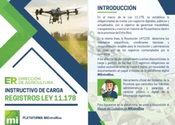 Están disponibles para consulta los registros públicos de personas habilitadas para el uso y manejo de fitosanitarios